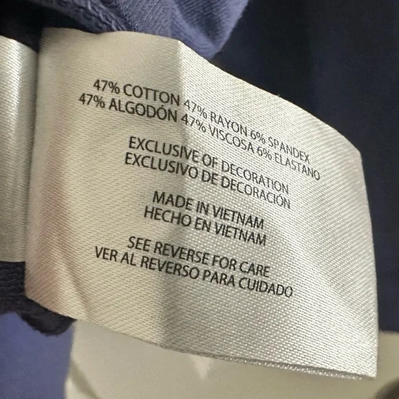 New Gap Men’s Blue Long Sleeve Knit Button Down Shirt, Size X-Large - Picture 6 of 9